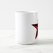 De rode & Zwarte ZeevaartMok van de Ster Koffiemok (Center)