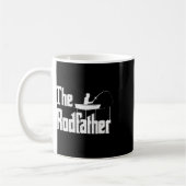 De Rodfather Funny Vist papa Gift Koffiemok (Links)