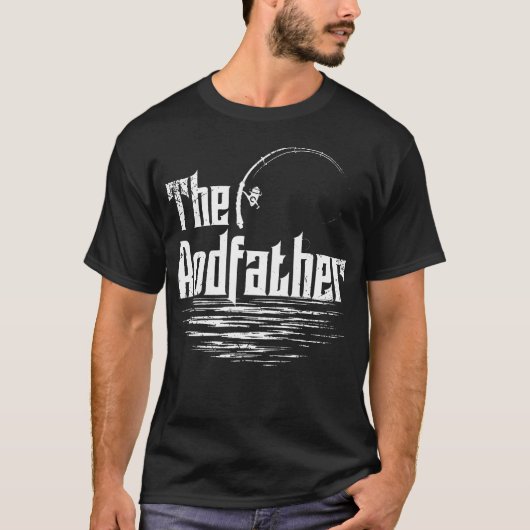 De Rodfather Funny Vist T-shirt (Voorkant)