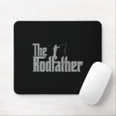De Rodfather Grappige Visliefhebber Staaf Vis Vade Muismat (Met muis)