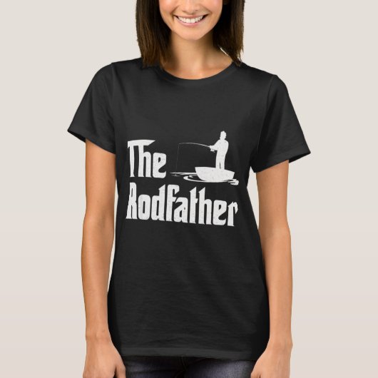 De Rodfather Grappige Vissen voor Visser T-shirt (Voorkant)