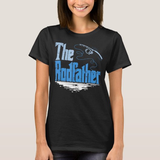 De Rodfather Vist Parody Vaderdag T-shirt (Voorkant)