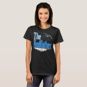 De Rodfather Vist Parody Vaderdag T-shirt (Voorkant volledig)