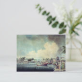 De roeiwedstrijd in Richmond Briefkaart (Staand voorkant)