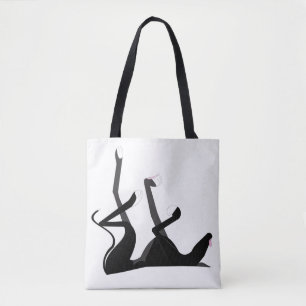 De roekelhond tote bag