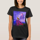 De roep van de grote Wolf Spirit T-shirt (Voorkant)