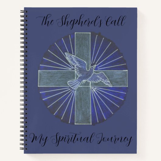 De Roep van de Herder - Mijn Spiritueel Dagboek Notitieboek (Voorkant)