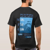 De Roep Van De Oceaan T-shirt (Achterkant)