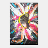 De Roep van de Vrouw Acryl Bord (Voorkant)