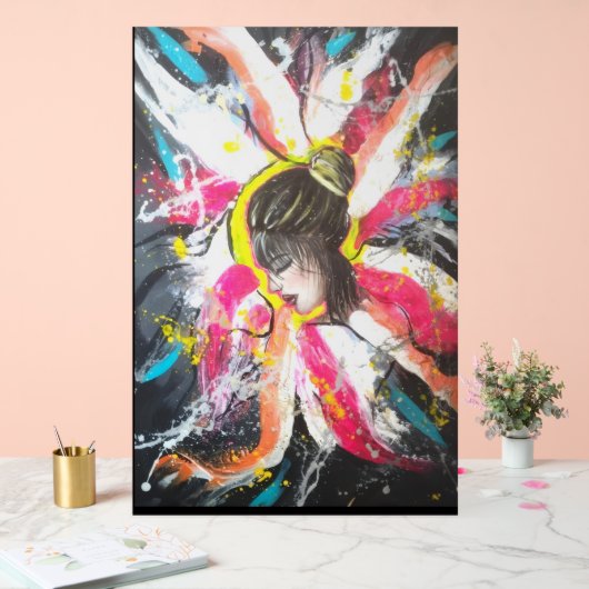 De Roep van de Vrouw Acryl Bord (Huwelijk)