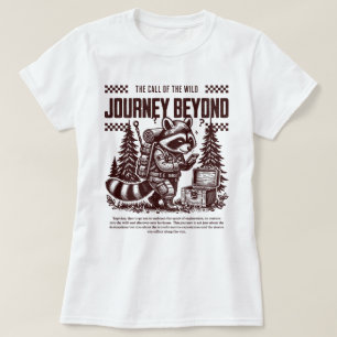De roep van de wilde reis voorbij t-shirt