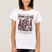 De roep van de wilde reis voorbij t-shirt (Voorkant)