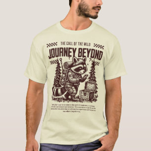 De roep van de wilde reis voorbij t-shirt