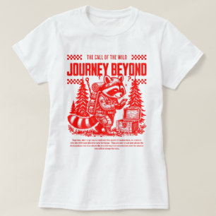 De roep van de wilde reis voorbij t-shirt
