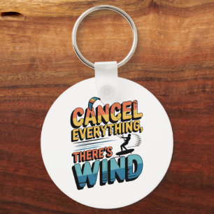 De Roep van de Wind - Kitesurfen Passie Sleutelhanger