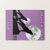 "DE ROEP VAN DE WOLF" GEPERSONALISEERD LEGPUZZEL (Horizontaal)