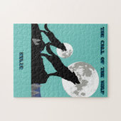 "DE ROEP VAN DE WOLF" GEPERSONALISEERD LEGPUZZEL (Horizontaal)