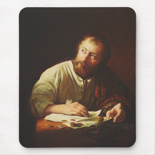 De Roeping van de apostel Mattheus Muismat (Voorkant)