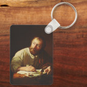 De Roeping van de apostel Mattheus Sleutelhanger (Achterkant)