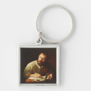 De Roeping van de apostel Mattheus Sleutelhanger