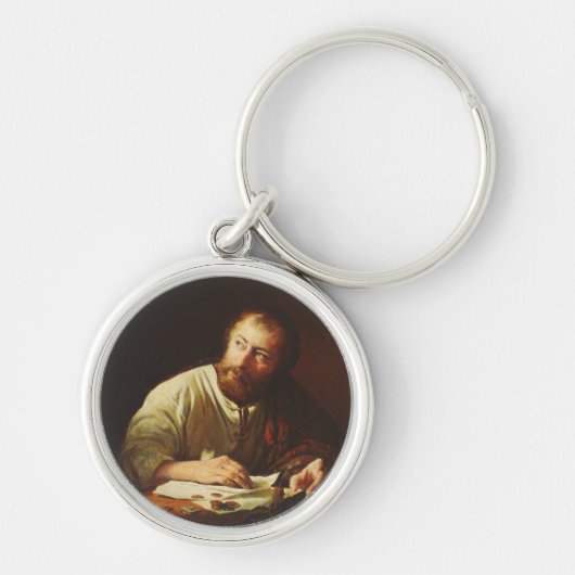 De Roeping van de apostel Mattheus Sleutelhanger (Voorkant)