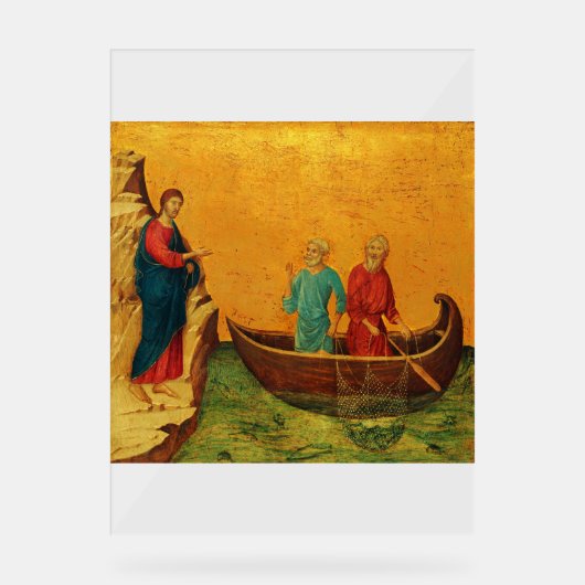 De roeping van de apostelen Petrus en Andreas  Acryl Bord (Voorkant)
