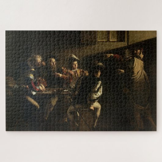 De roeping van de heilige Matteüs - Caravaggio's M Legpuzzel (Horizontaal)