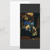De roeping van Sint Aloysius Luigi Gonzaga (Voorkant / Achterkant)