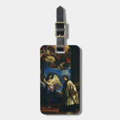 De roeping van Sint Aloysius Luigi Gonzaga Bagagelabel (Voorkant verticaal)
