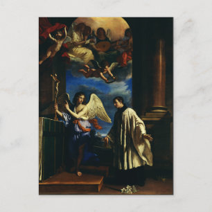 De roeping van Sint Aloysius Luigi Gonzaga Briefkaart