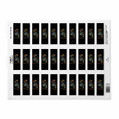 De roeping van Sint Aloysius Luigi Gonzaga Etiket (Full Sheet)