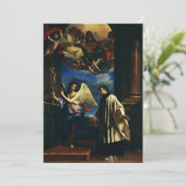 De roeping van Sint-Aloysius Luigi Gonzaga Kaart (Staand voorkant)