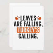 De roeping van Turkije valt weg Kaart (Voorkant / Achterkant)