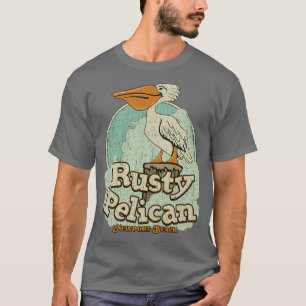 De roestige pelikaan 1972 t-shirt