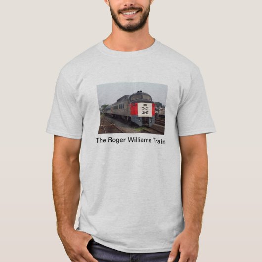 De Roger Williams Train set T-shirt (Voorkant)