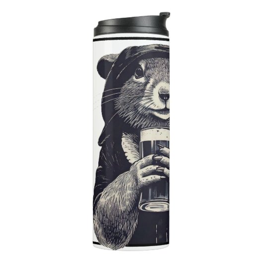 De Rogue Thermal Tumbler Thermosbeker (Gedraaid links)