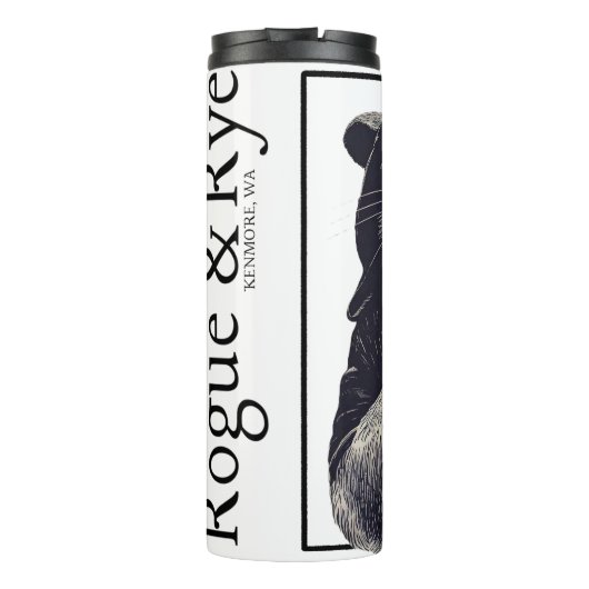 De Rogue Thermal Tumbler Thermosbeker (Achterkant)