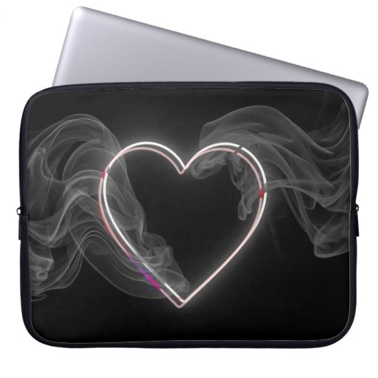 De rokend hete Valentijn op deze elektronica tas (Voorkant)