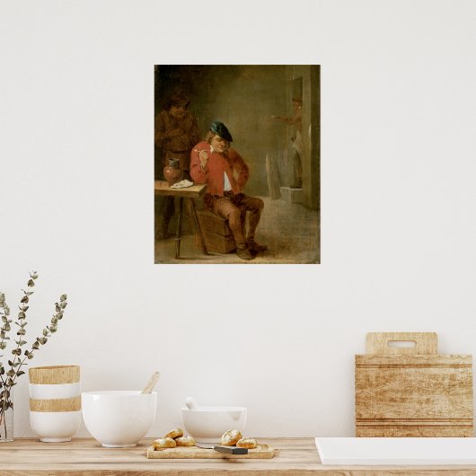 De roker poster (Keuken)