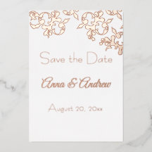 De Rol van de folie sparen de Uitnodiging van de F