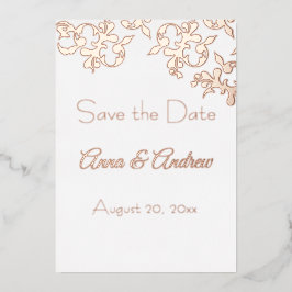 De Rol van de folie sparen de Uitnodiging van de F