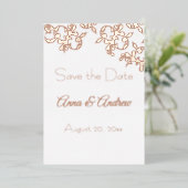 De Rol van de folie sparen de Uitnodiging van de F (Staand Voorkant)