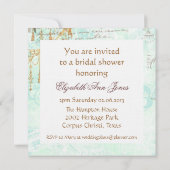 De Rol van de kant & de Tassels nodigen uit Kaart (Achterkant)