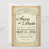 De  Rol van de Stijl sparen de Kaart van de Datum (Voorkant)