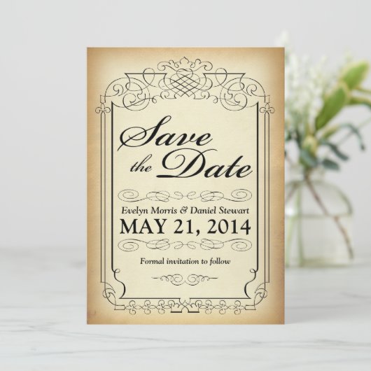 De  Rol van de Stijl sparen de Kaart van de Datum (Staand voorkant)