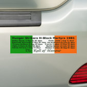 De rol van eer bumpersticker (Op auto)