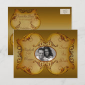 De Rol van het Bronze sparen het Briefkaart van de (Voorkant / Achterkant)