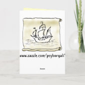 De Rol van het Galjoen van het Schip van de Kaart (Achterkant)