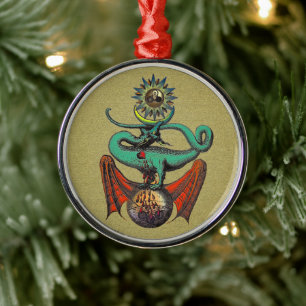 De Rol van Ripley Metalen Ornament