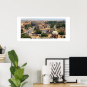 De Roman Colosseum Panorama Poster (Thuiskantoor)